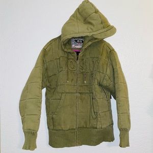 Lost Enterprises heavy parka size small